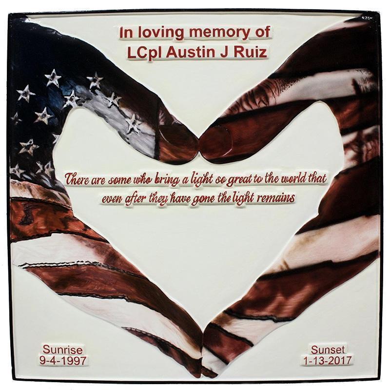 Memorial plaques, Military Custom Design Plaques