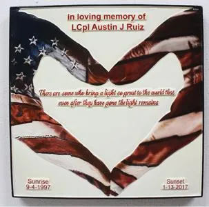 US Army Memorial Plaque