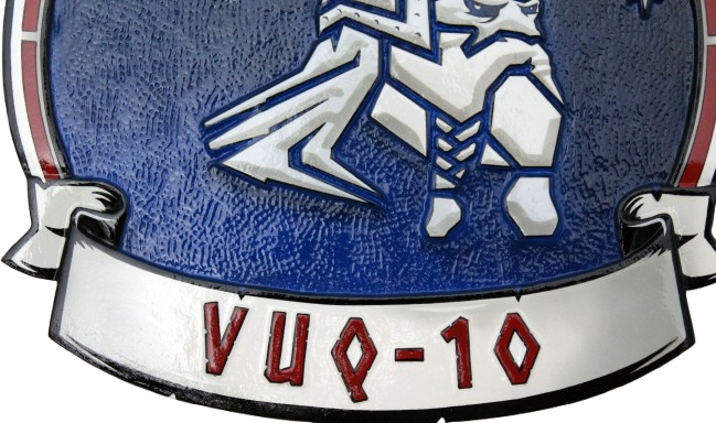 VUQ   10 plaque