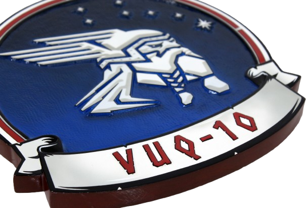 VUQ 10 plaque