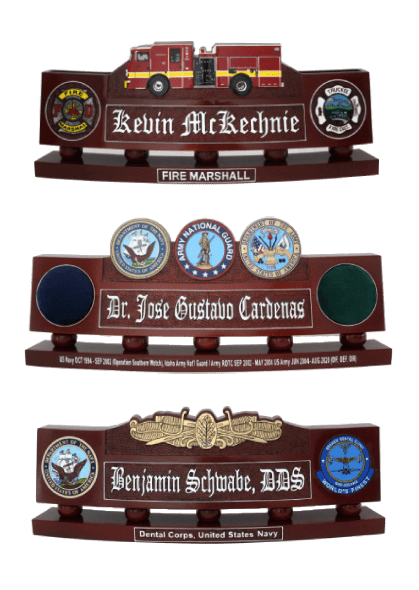 Military Plaques for Army Air Force Navy Marines Government